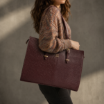 Royal Burgundy Tote Bag - Image 4