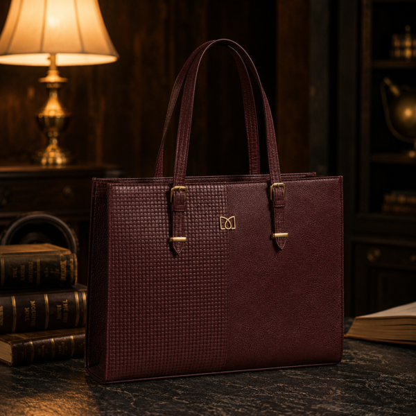 Royal Burgundy Tote Bag